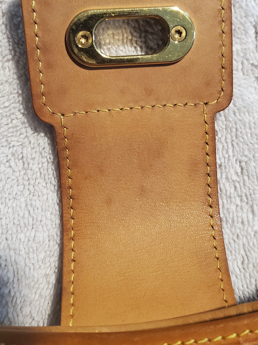 Louis Vuitton Brown & Green Perforated Monogram Shoulder Bag - Picture 11 of 12